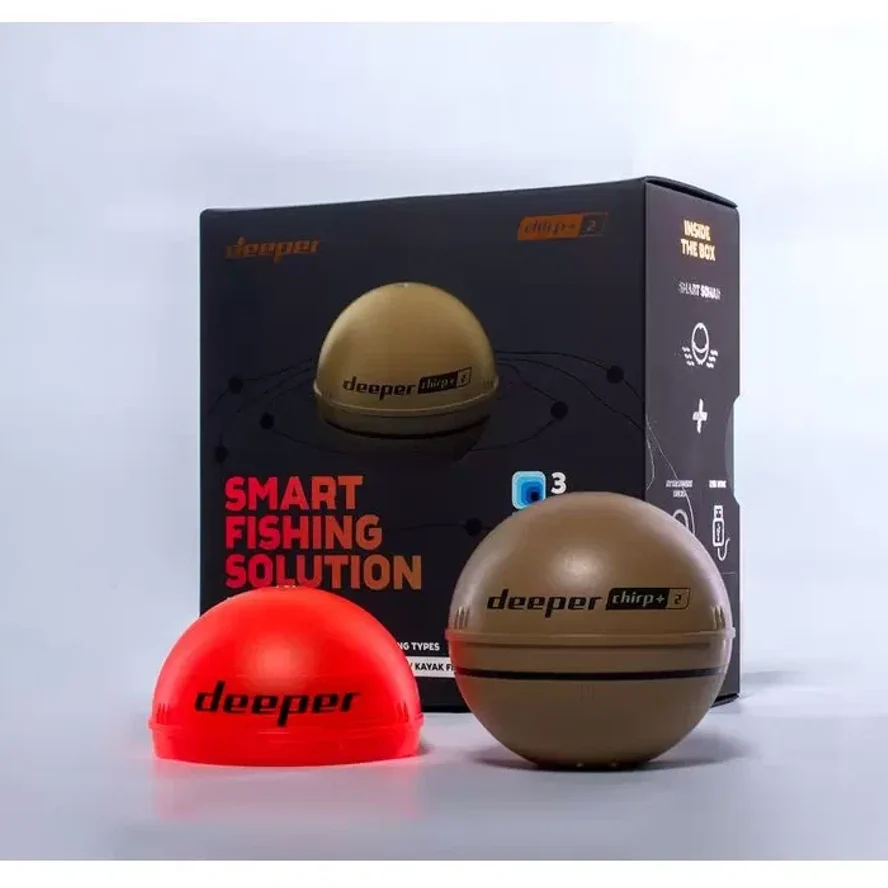Эхолот беспроводной Deeper Smart Sonar CHIRP+ 2.0 (с GPS)